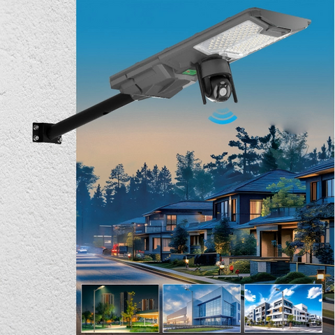 Taa za Mitaani Zinazotumia Sola zenye Kamera