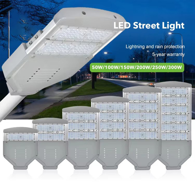 High Efficiency LED Street Light para sa Road, Highway at Municipal Lighting GR-SD061